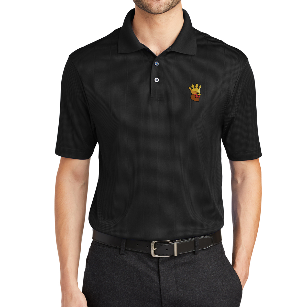 Coq Inu - Golf Polo (embroidered logo)