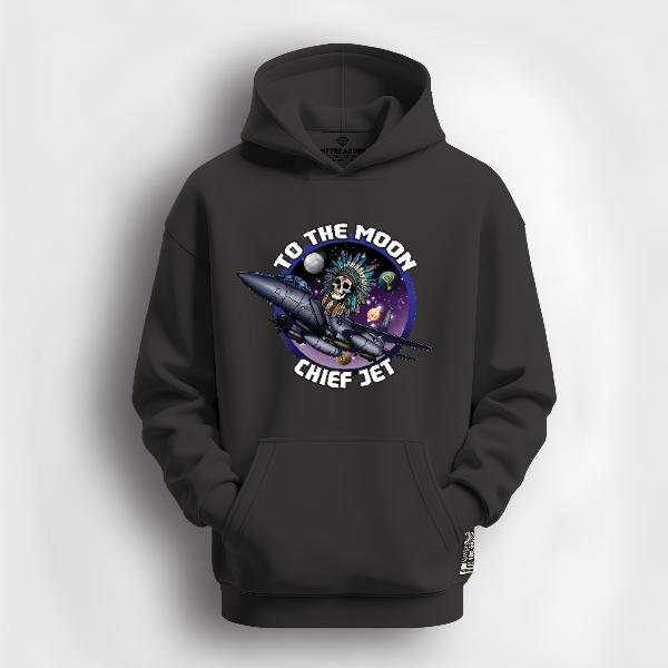 To The Moon Chief Jet Hoodie