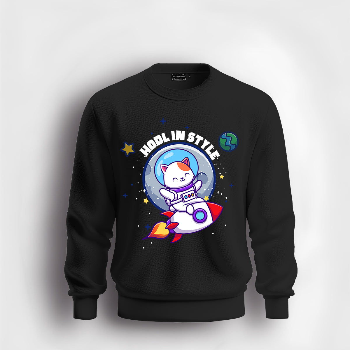 HODL cat Sweatshirt