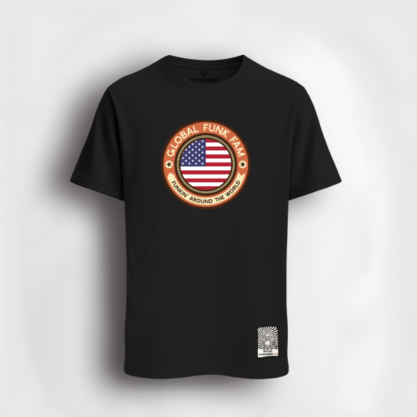 GFF USA Flag Logo T-Shirt