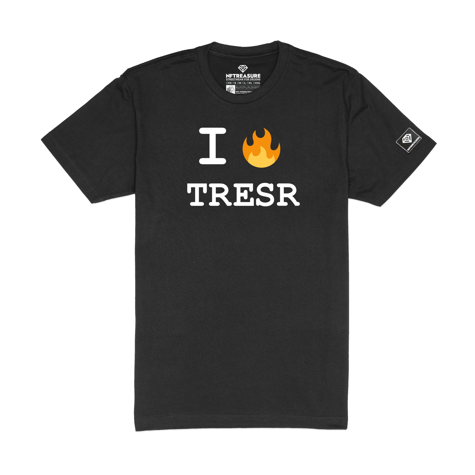 I 🔥 TRESR - Commemorative Pearl Key Edition Black Tee