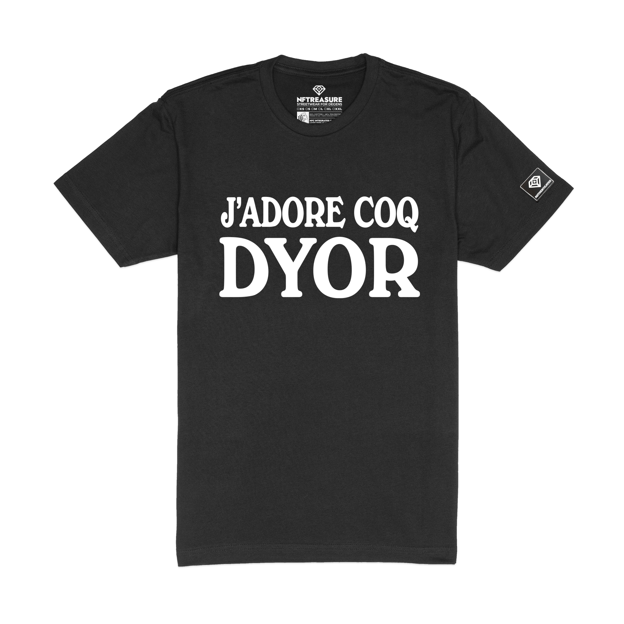 Coq.Media J'Adore DYOR T-Shirt