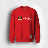 Kimbo-Logo-Red-Sweater-NFTreasure-Front