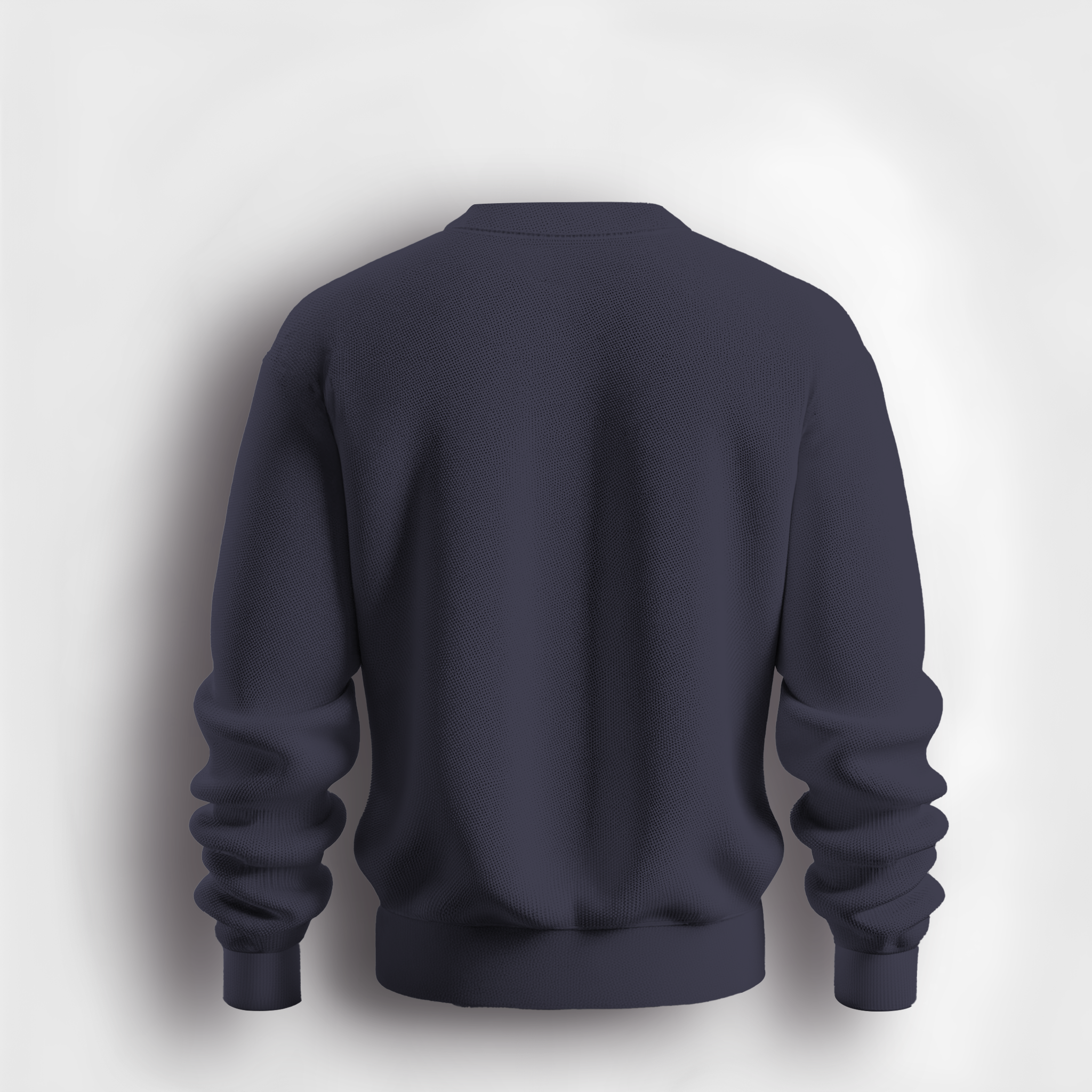 Navy-Sweatshirt-Back-Blank