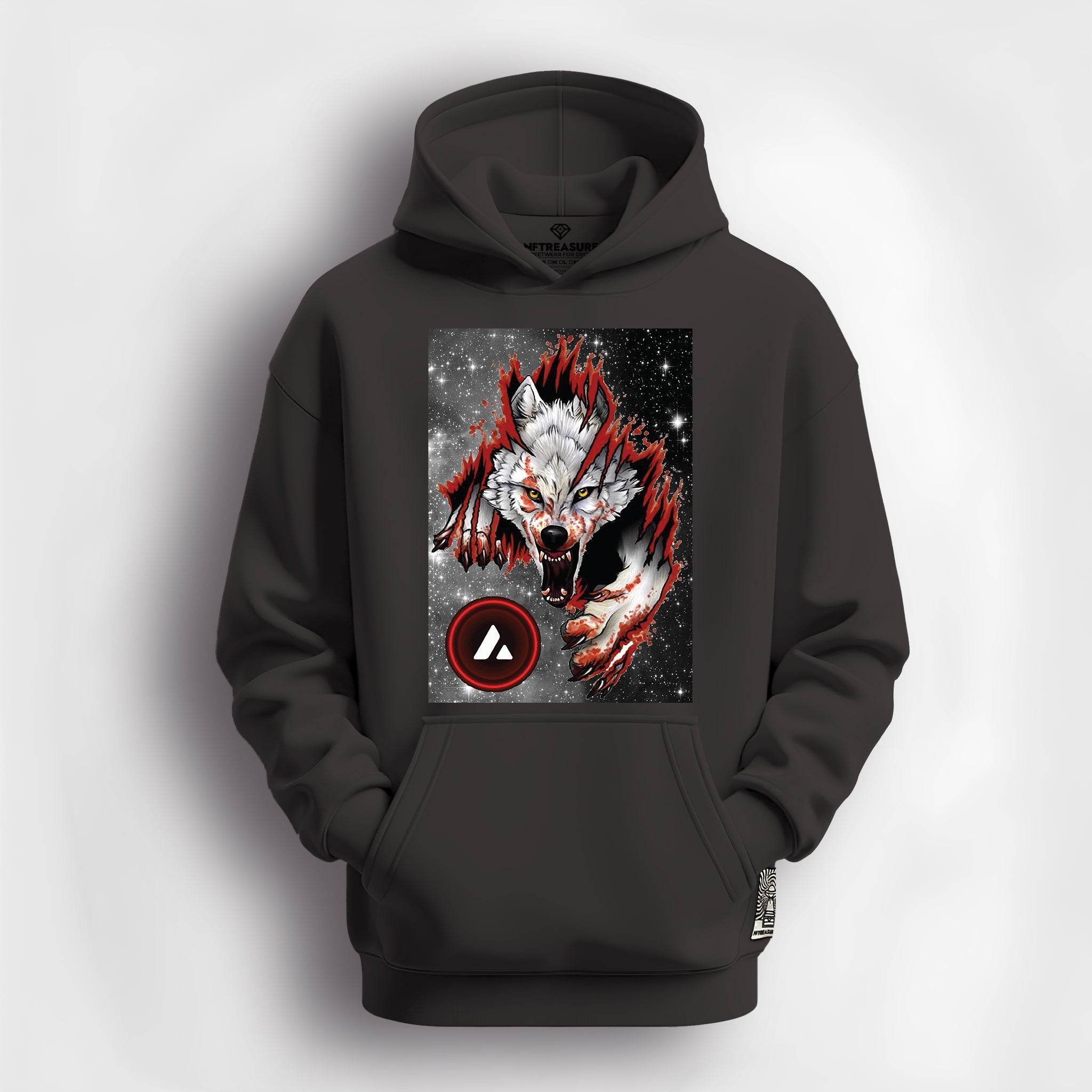 Avax Wolf-Hoodie