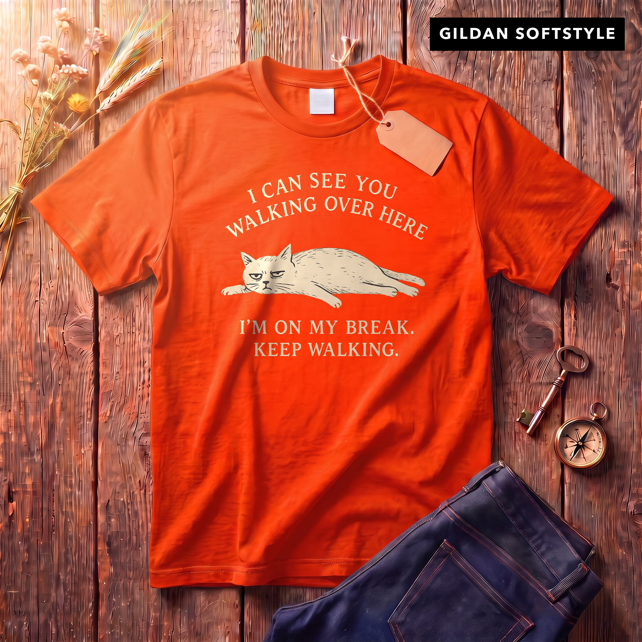 Orange softstyle