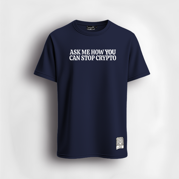 Stop Crypto, You Can't - Premium Tee