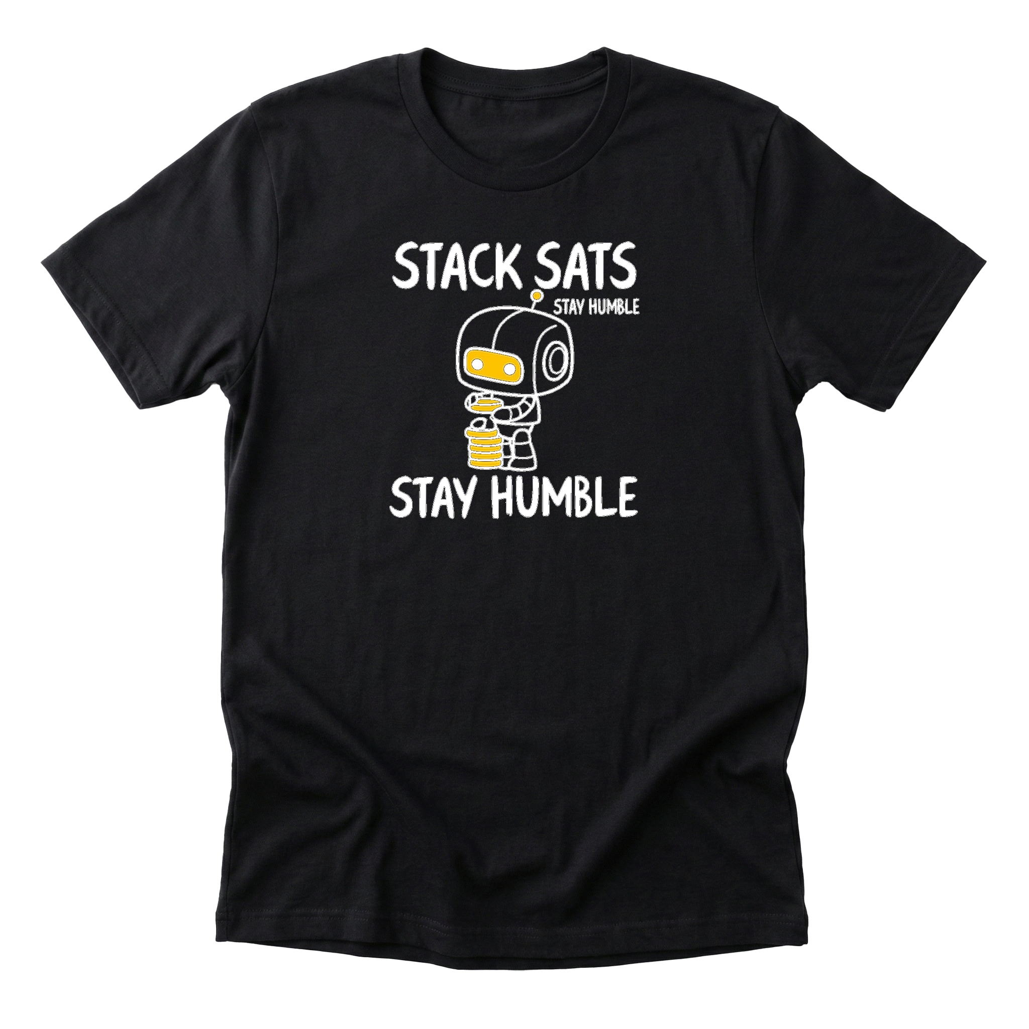 Stack Sats Stay Humble Tee