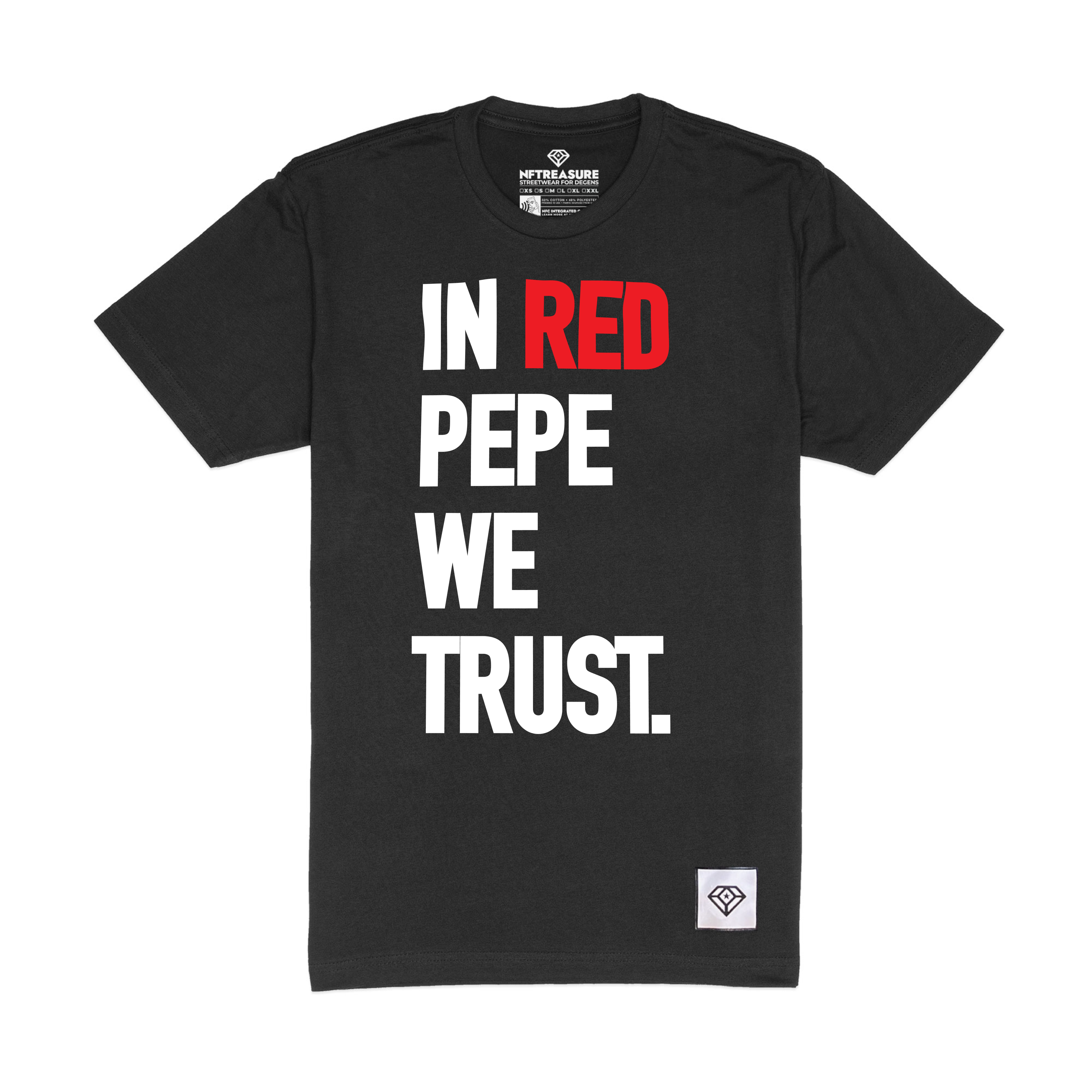 IN RED PEPE WE TRUST T-shirt