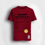 Degen Nutrition Facts R/W/G T-Shirt
