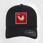 Top Coq Patch Hat