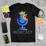 the-bokcast-premium-tee lifestyle mockup