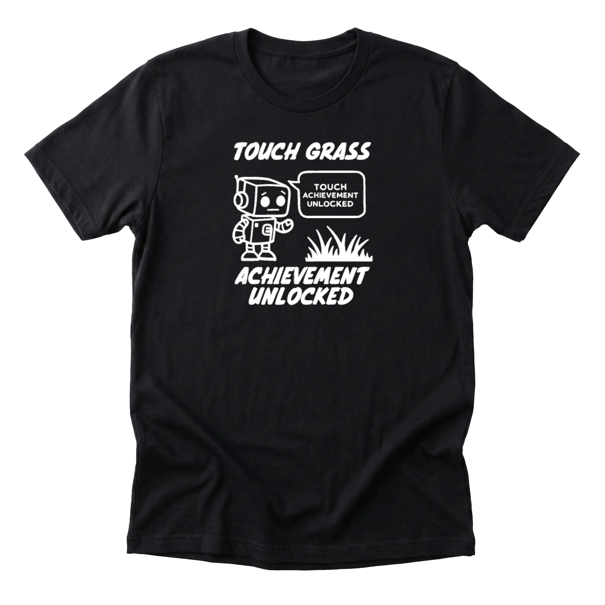 Touch Grass Achievement Tee