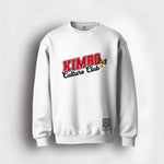 Kimbo-Cursive-Alternate-Culture-Club-White-Sweater-NFTreasure-Front