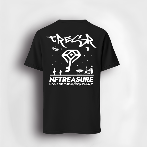NFTREASURE NFC TRESR DEGEN Tee - View 2