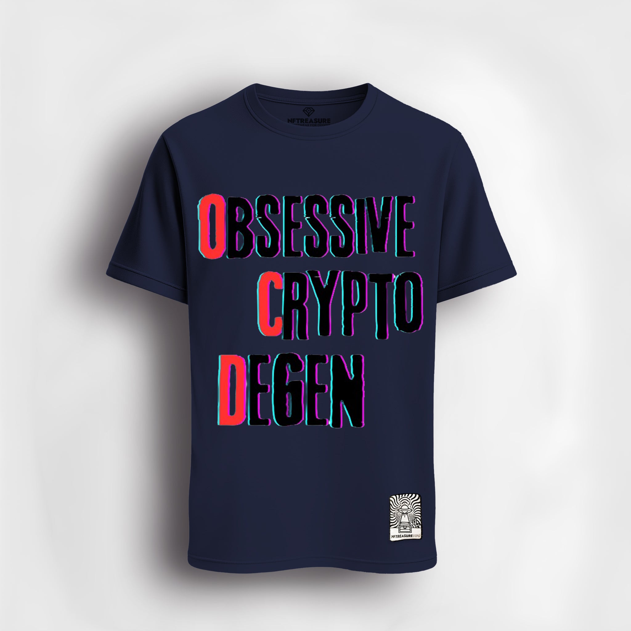 obsessive crypto degen T-shirt