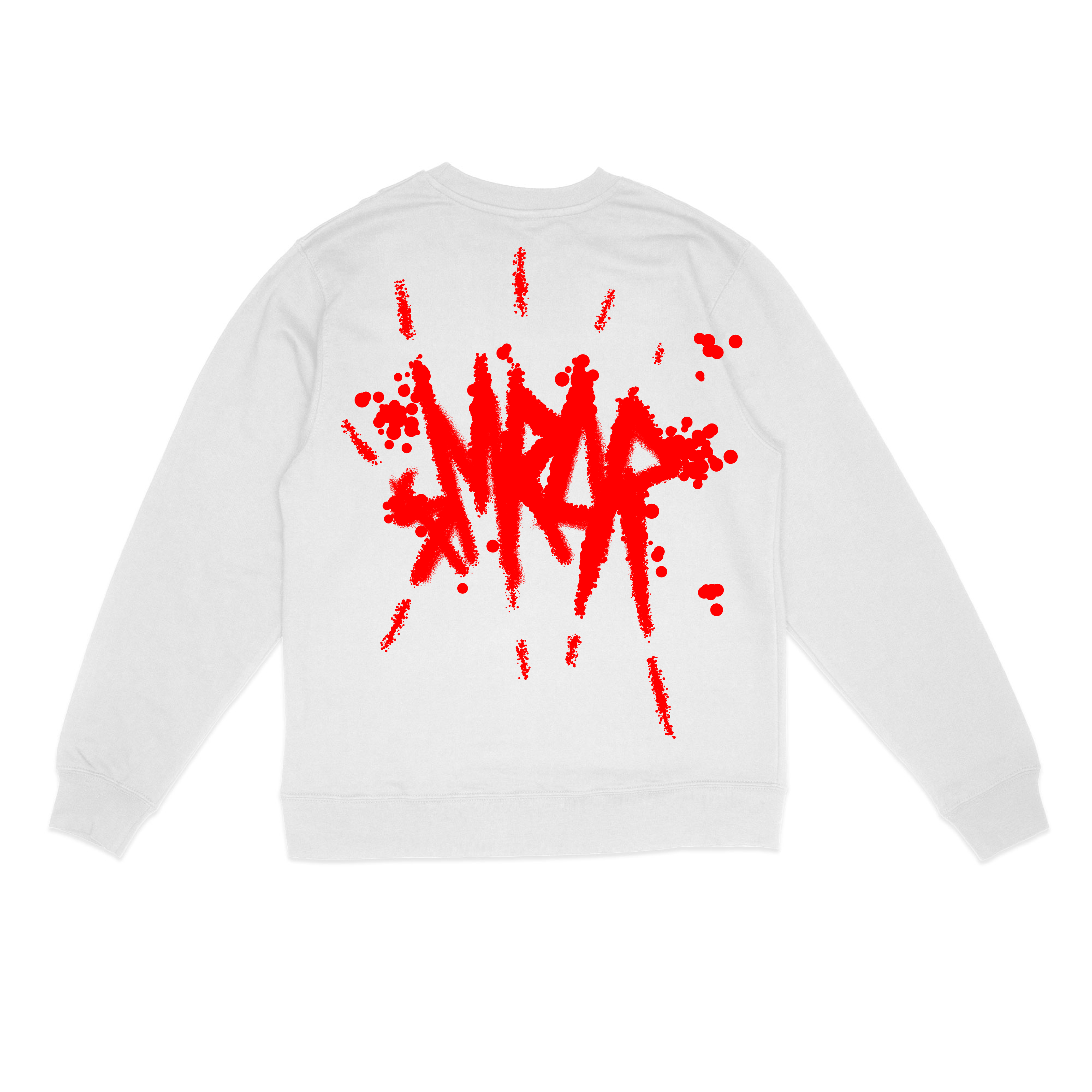 $MRDR blood splatter Sweatshirt