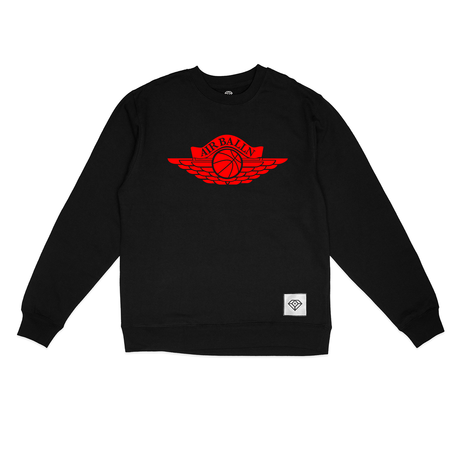 Air $BALLN Crypto Sweatshirt special red logo