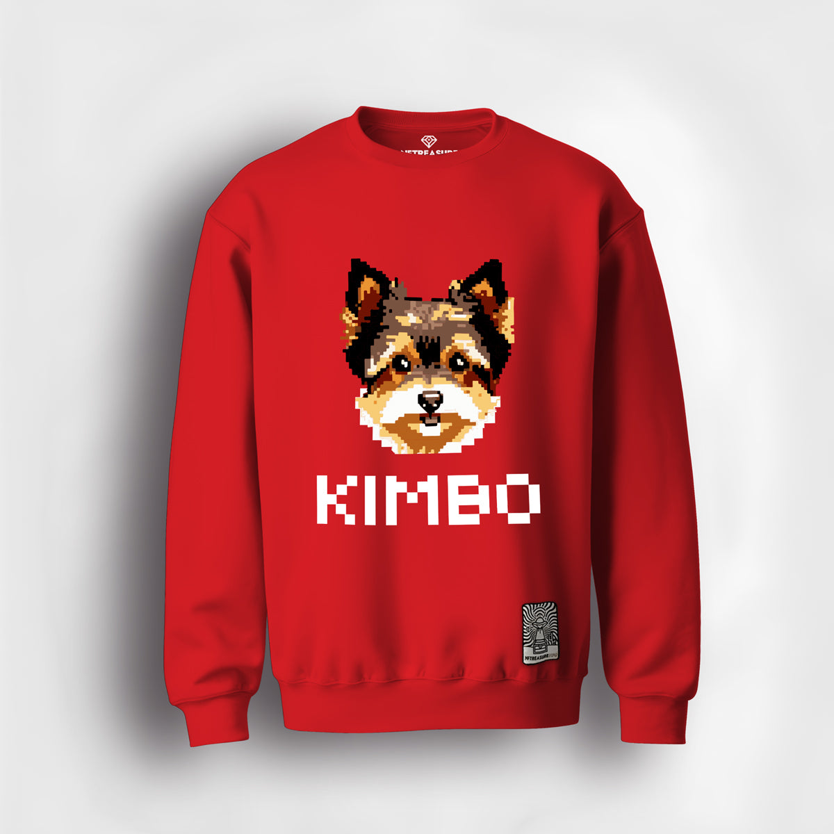 Kimbo-Head-Red-Sweater-NFTreasure-Front