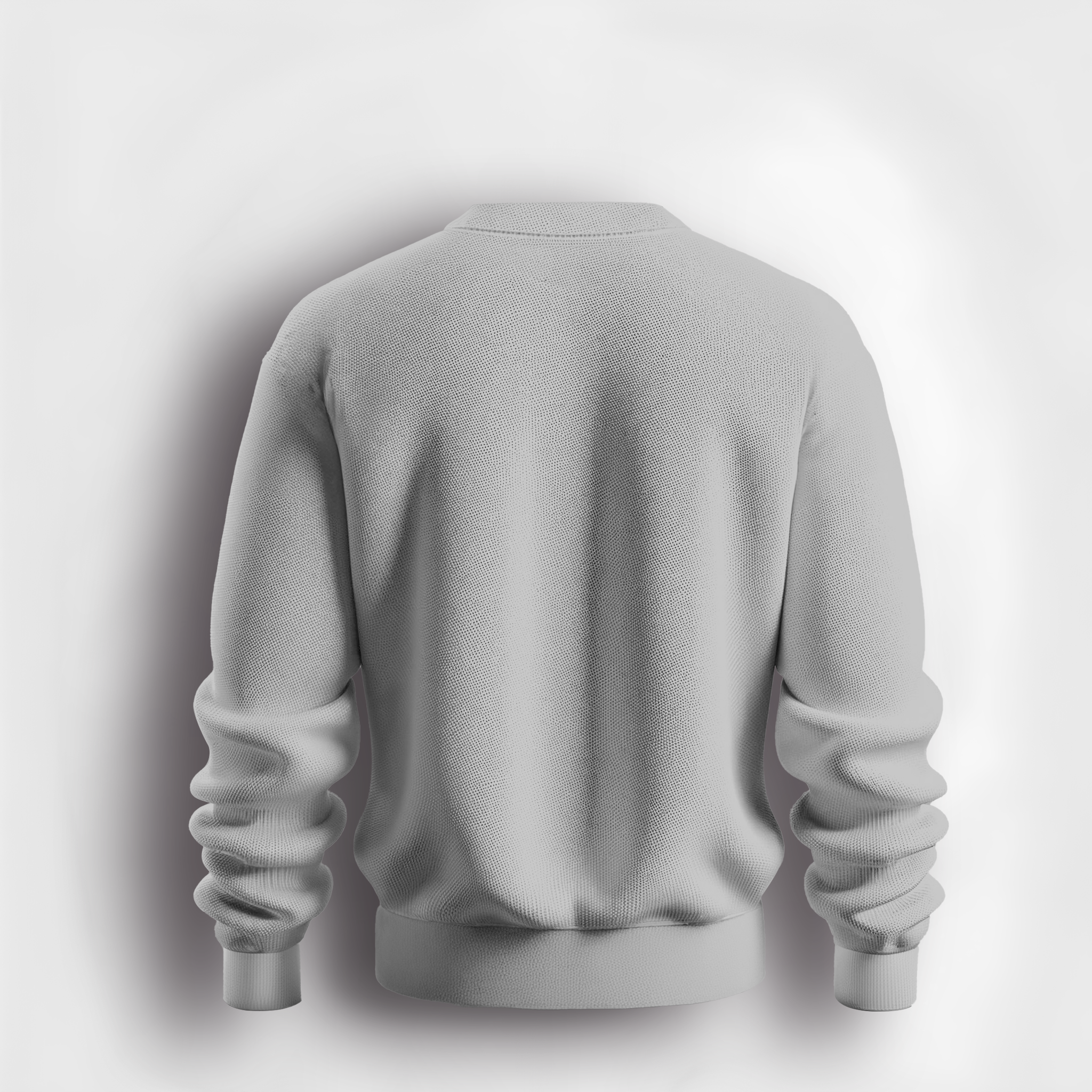 Gray-Sweatshirt-Back-Blank