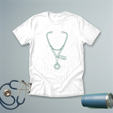 Stethoscope: Not On My Break | Funny Nurse Shirt