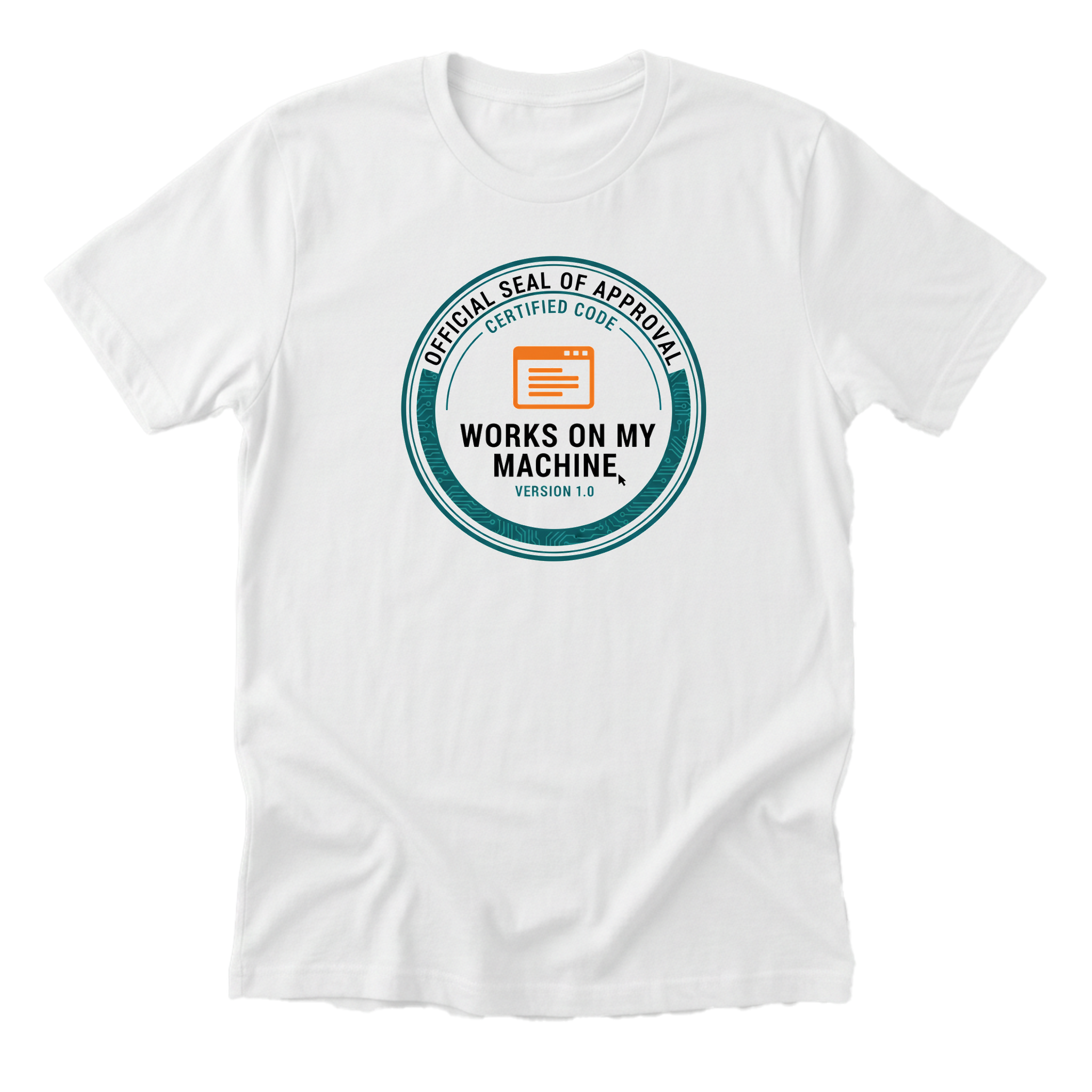 works-on-my-machine white-flat