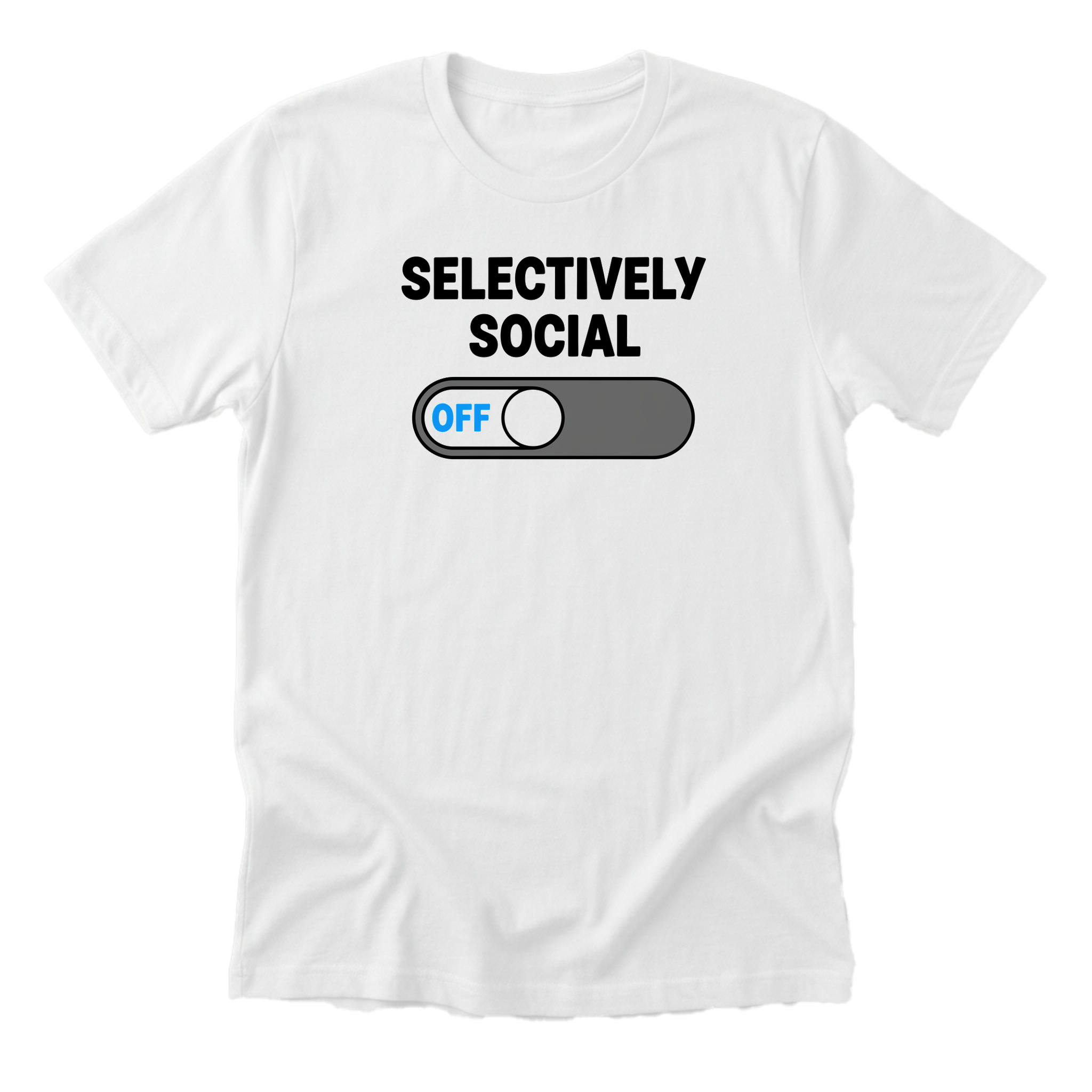 selectively-social white-flat