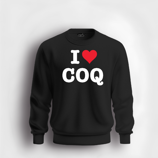 I Love COQ Sweatshirt