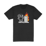 Works On My Machine - Black T-Shirt