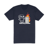 Works On My Machine - Navy T-Shirt