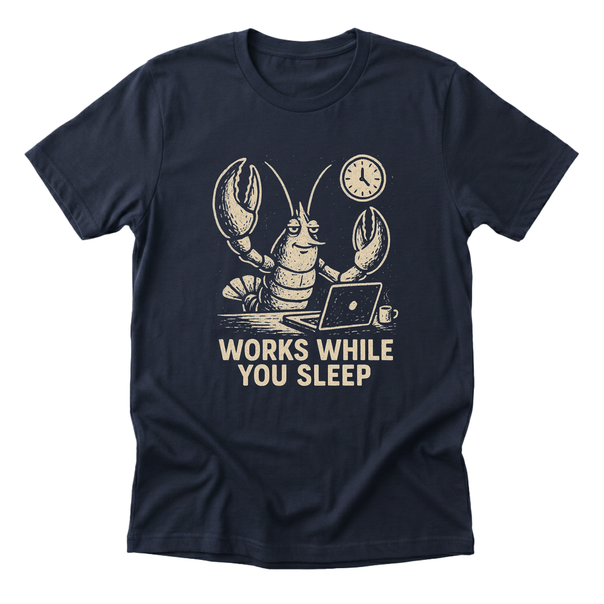 Works While You Sleep - Navy