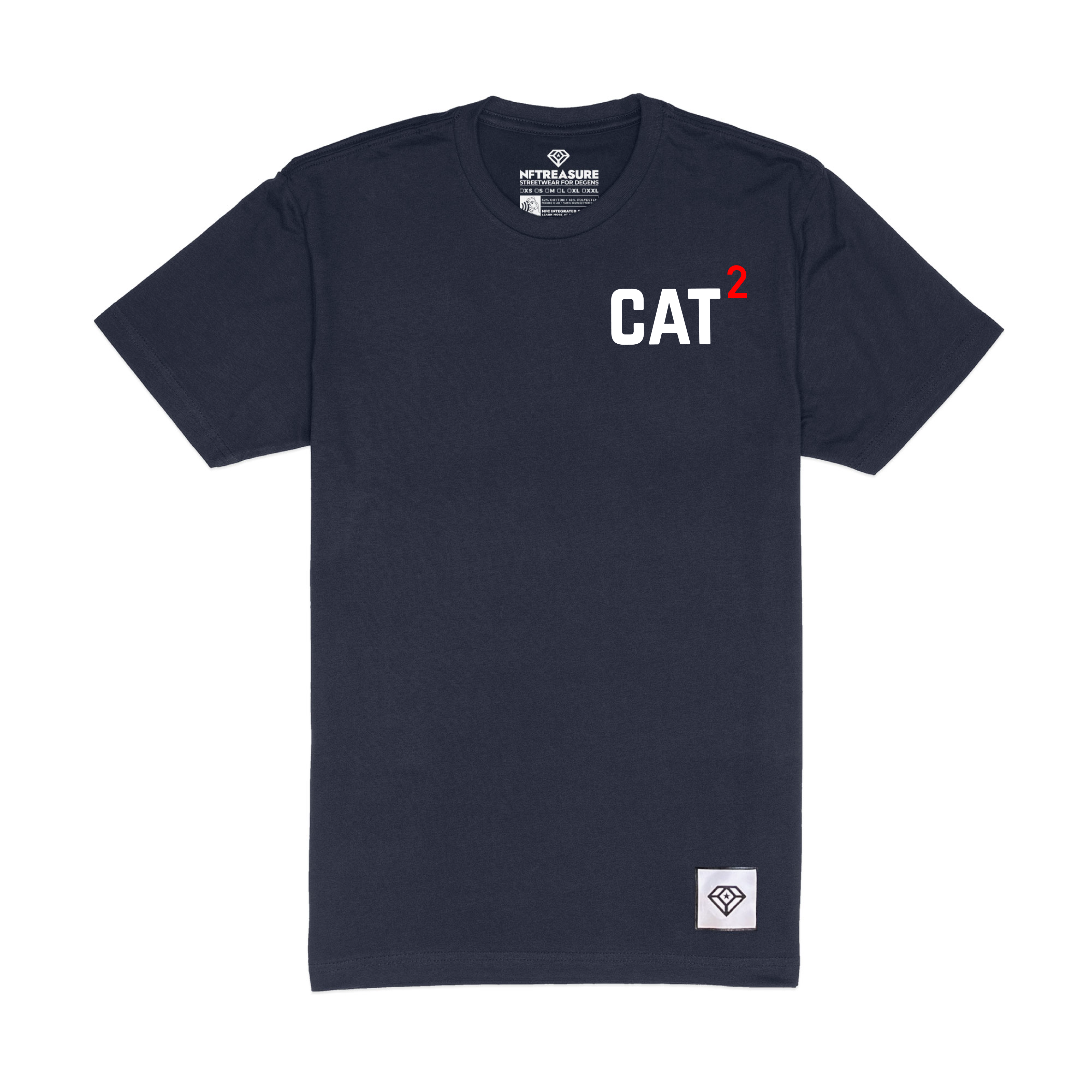 $SQRCAT Cat Squared T-shirt