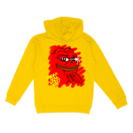 Red Pepe Gud Graffiti Hoodie