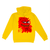 Red Pepe Gud Graffiti Hoodie