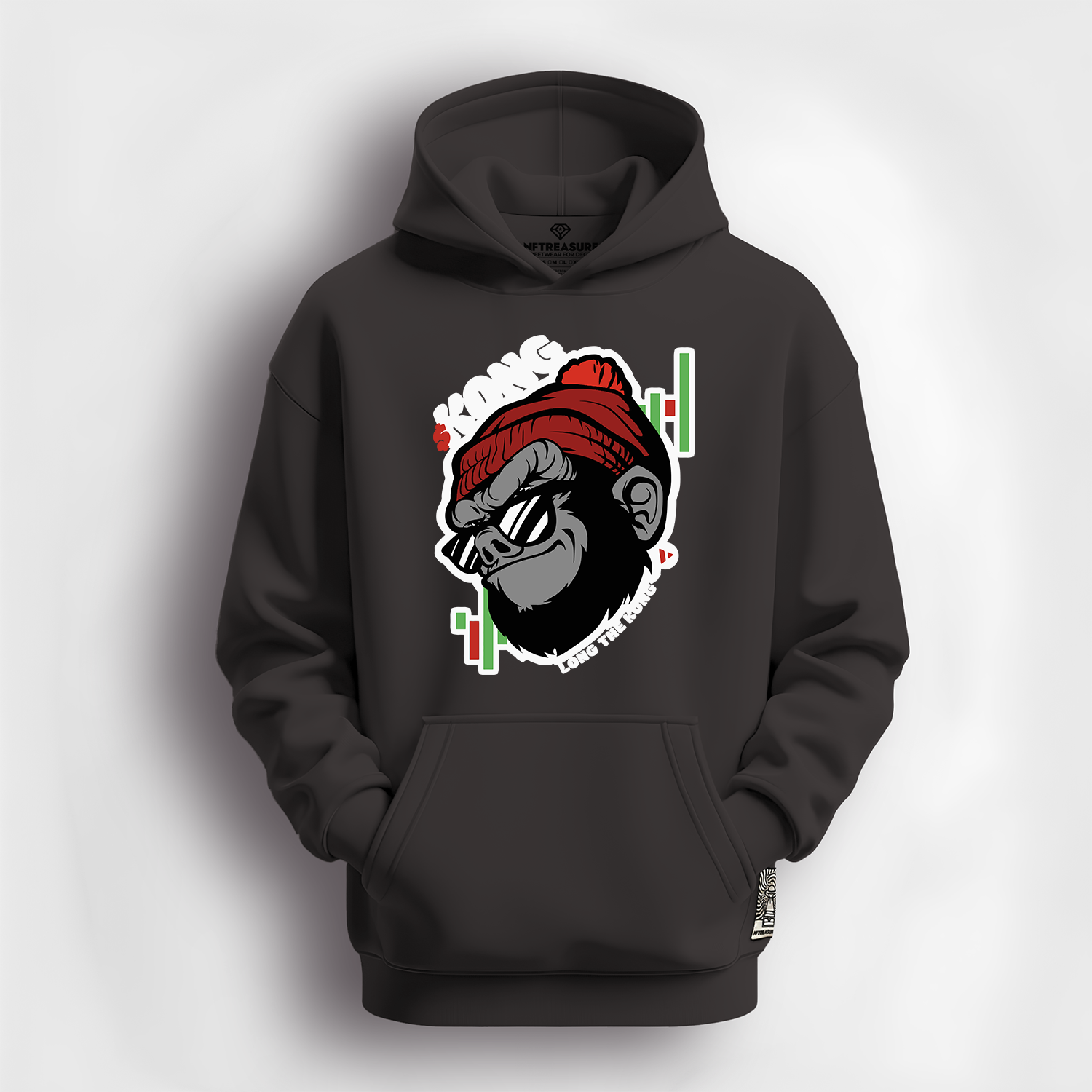 $KONG Chart Go Up Hoodie