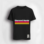 Diamond hands tri-colour