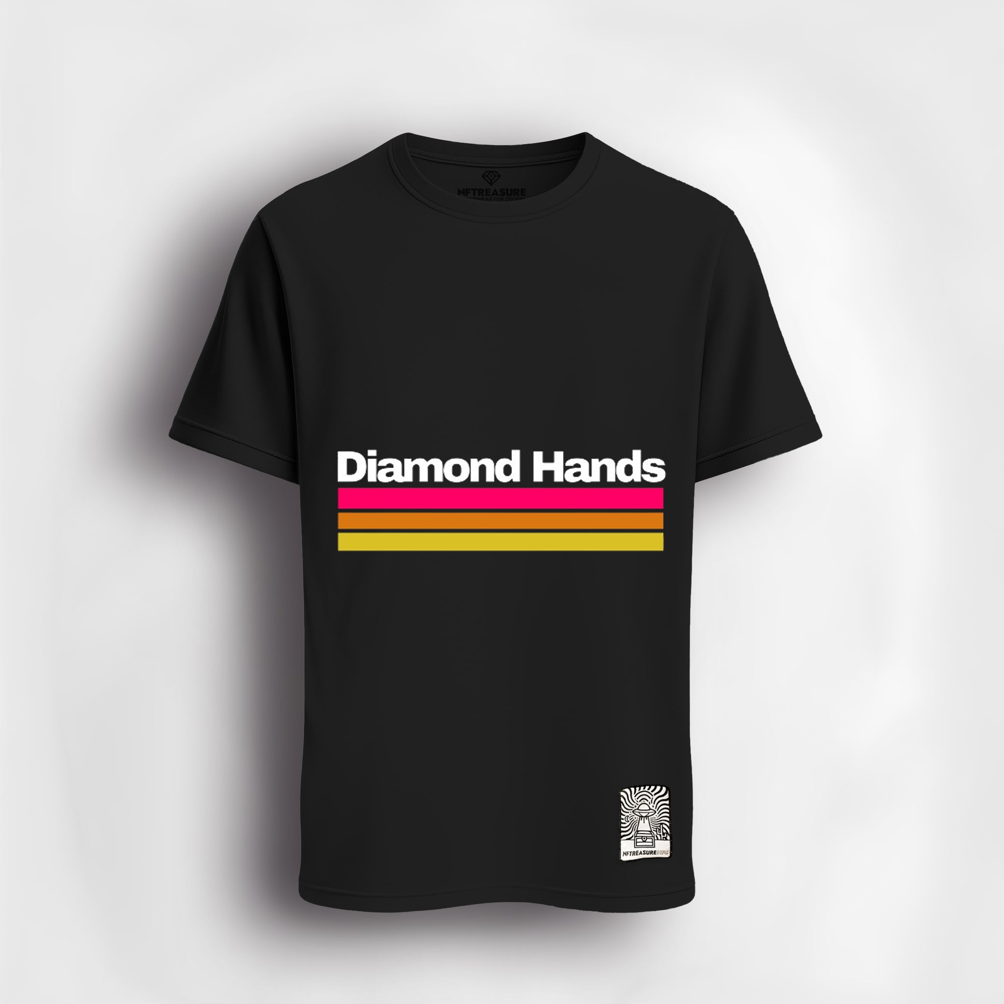 Diamond hands tri-colour