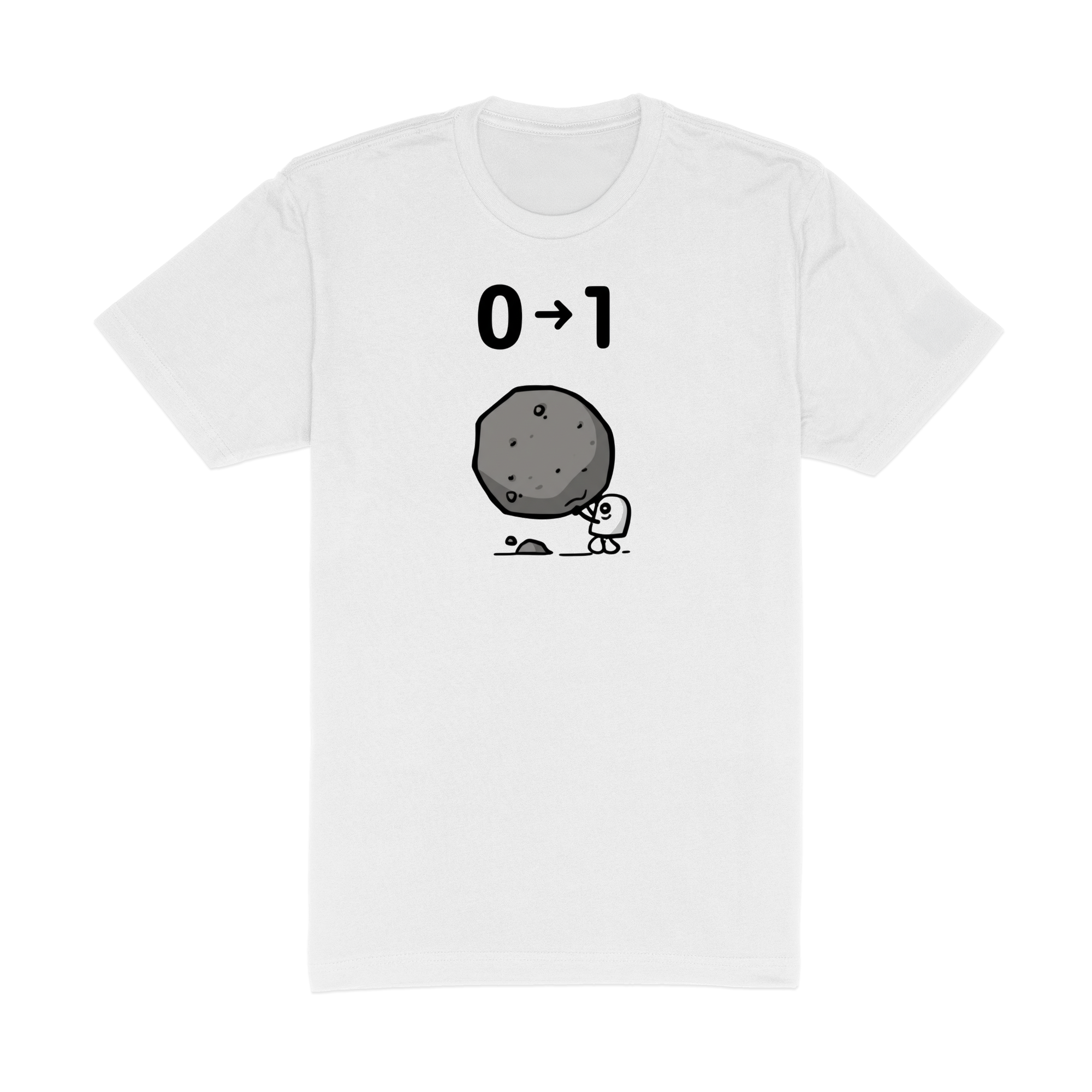 Zero To One - White T-Shirt