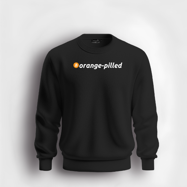 orange-pilled Sweatshirt